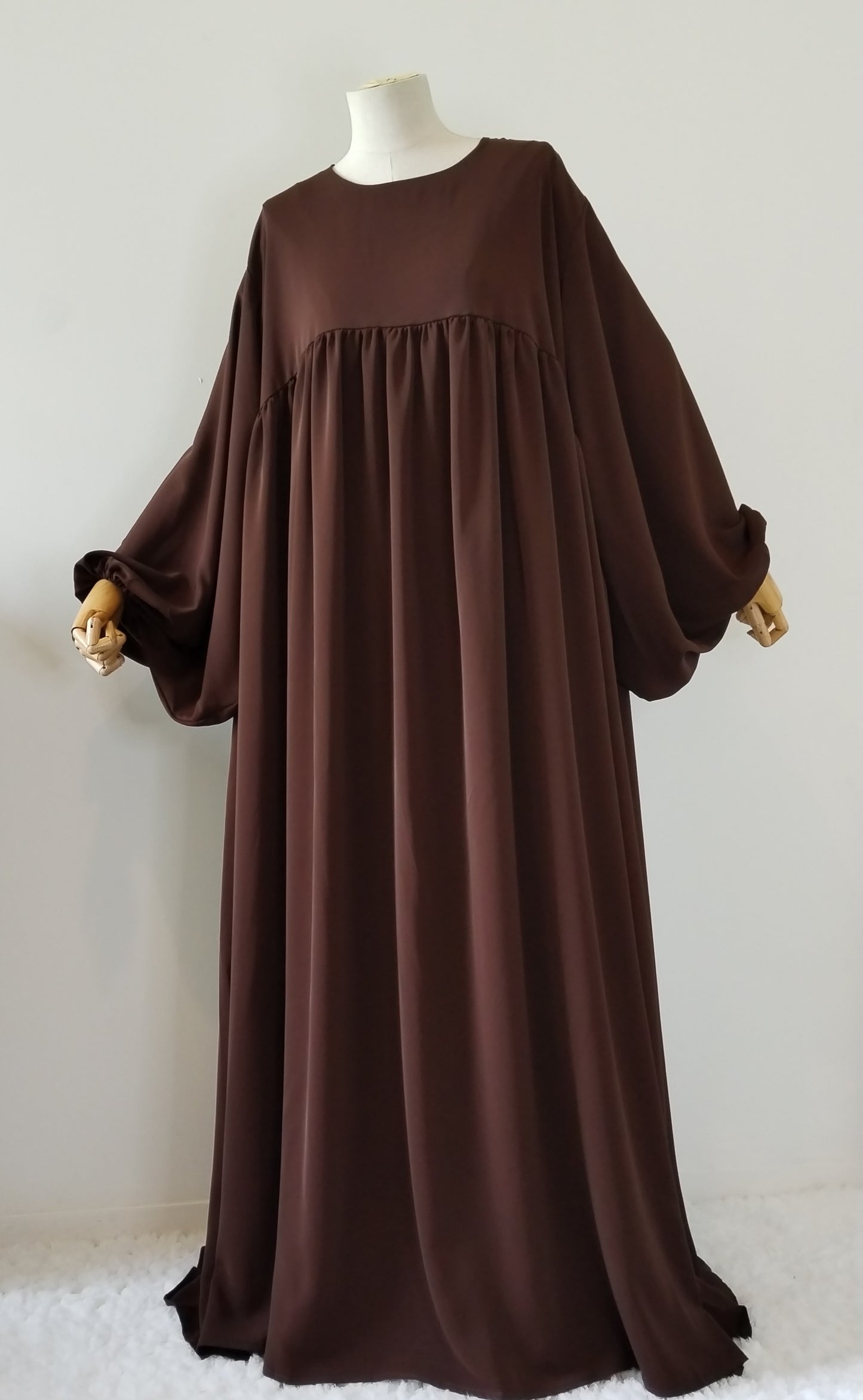 ABAYA MANCHES BOUFFANTES