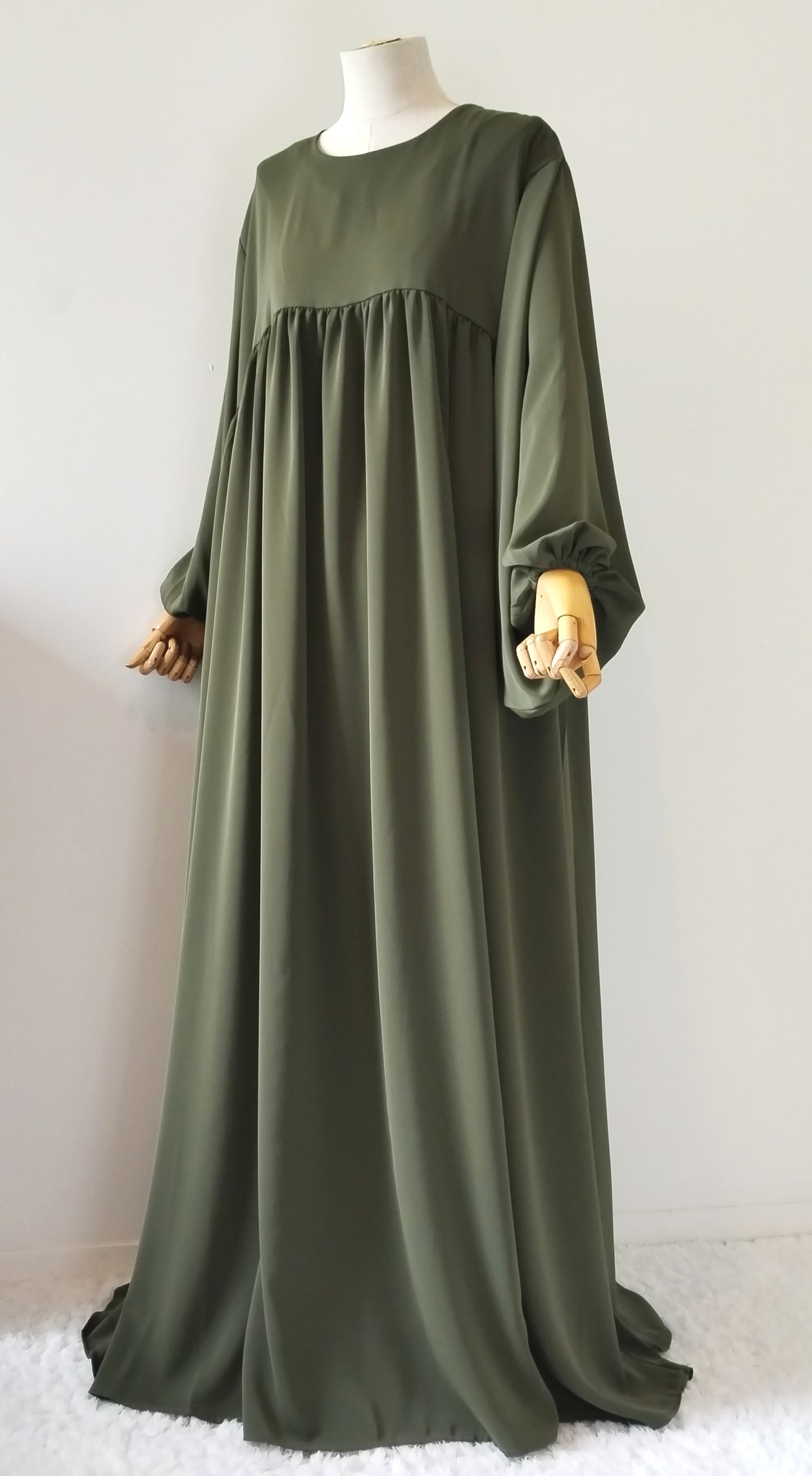 ABAYA MANCHES BOUFFANTES